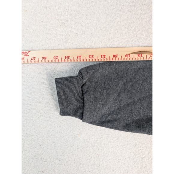 Filson Hoodie Sweatshirt Mens Small Gray Heavyweight Drawstring Kangaroo Pocket - Picture 4 of 16